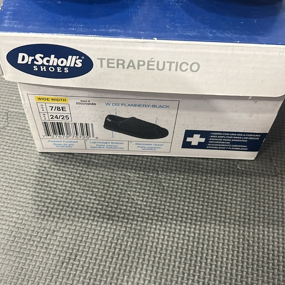 Dr. Scholls Women's FLANNERY Therapeutic Slipper Shoe Size 7/8E - Picture 4 of 5